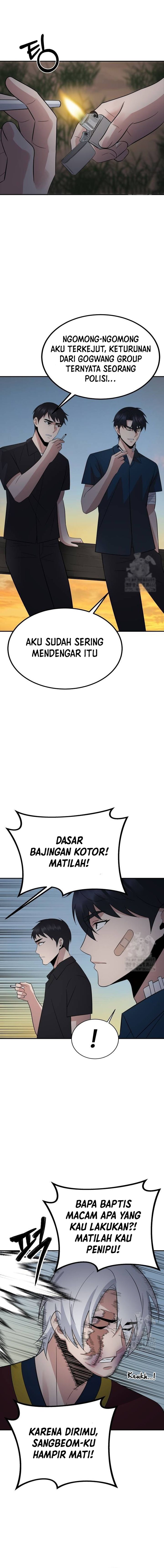 The Reincarnated Cop Who Strikes With Wealth Chapter 40 Bahasa Indonesia
