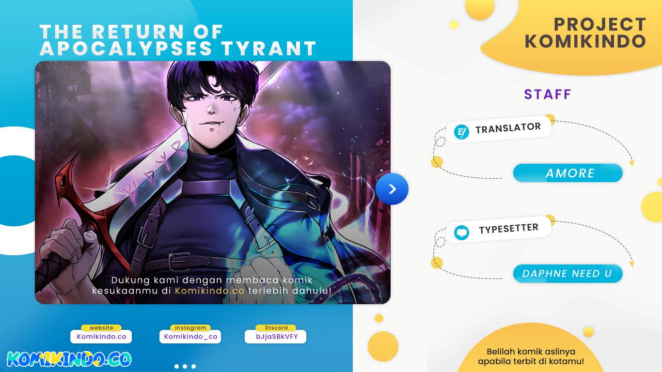 The Return Of Apocalypses Tyrant Chapter 31 Bahasa Indonesia