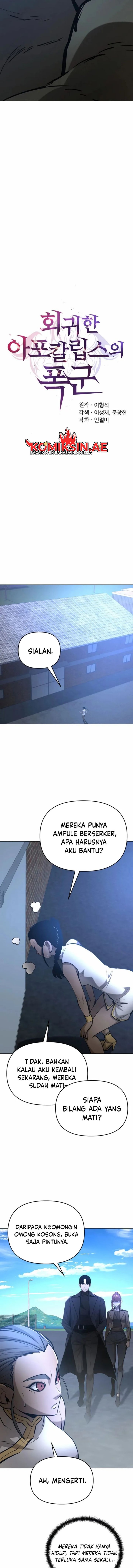 The Return Of Apocalypses Tyrant Chapter 39 Bahasa Indonesia