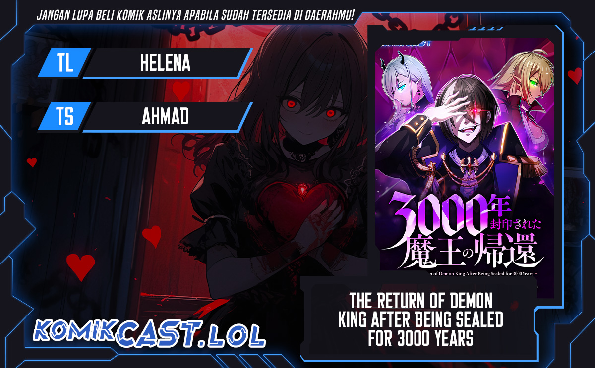The Return of Demon King After Being Sealed for 3000 Years Chapter 03 Bahasa Indonesia