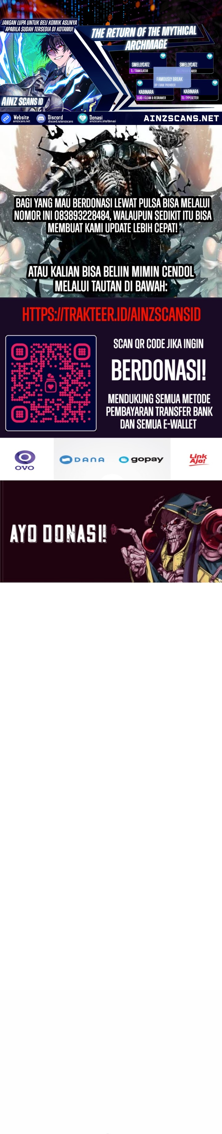 The Return of the Mythical Archmage Chapter 21 Bahasa Indonesia