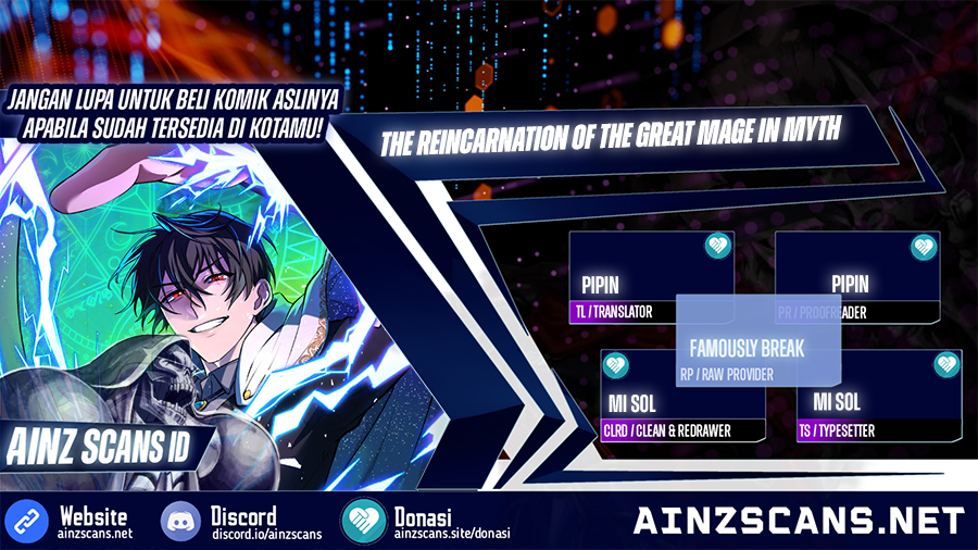 The Return of the Mythical Archmage Chapter 50 Bahasa Indonesia