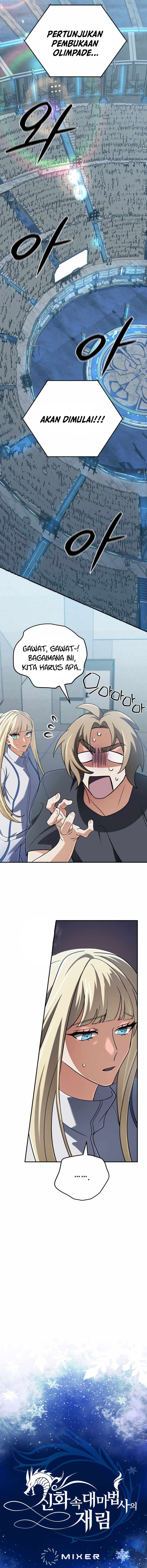 The Return of the Mythical Archmage Chapter 73 Bahasa Indonesia