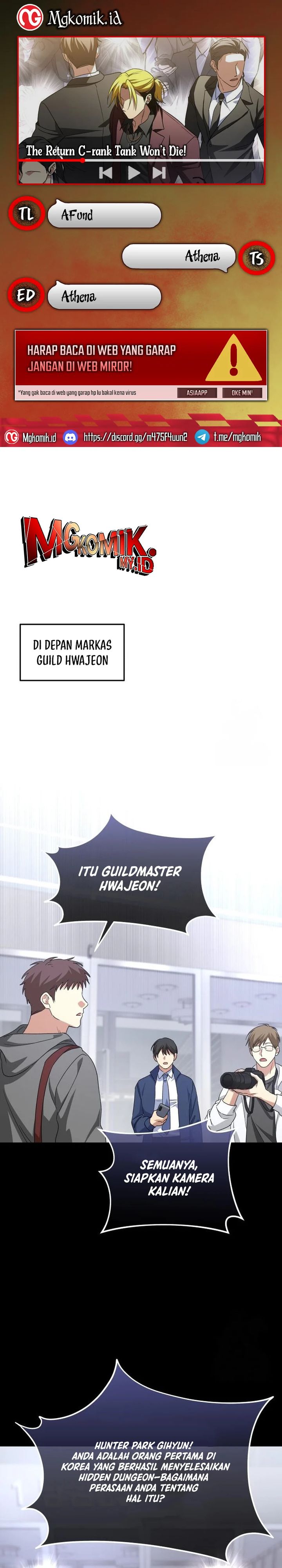 The Returned C-Rank Tank Won’t Die! Chapter 16 Bahasa Indonesia