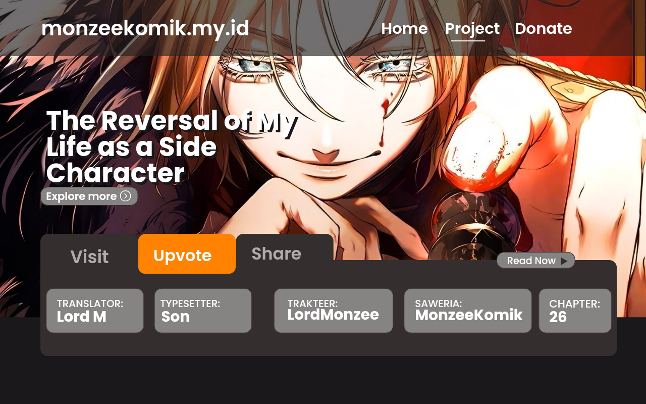 The Reversal of My Life as a Side Character chapter 26