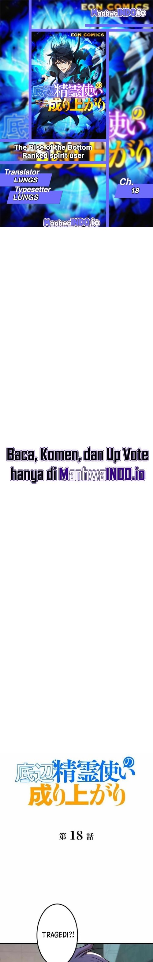 The Rise of the Bottom Ranked Spirit User Chapter 18 Bahasa Indonesia