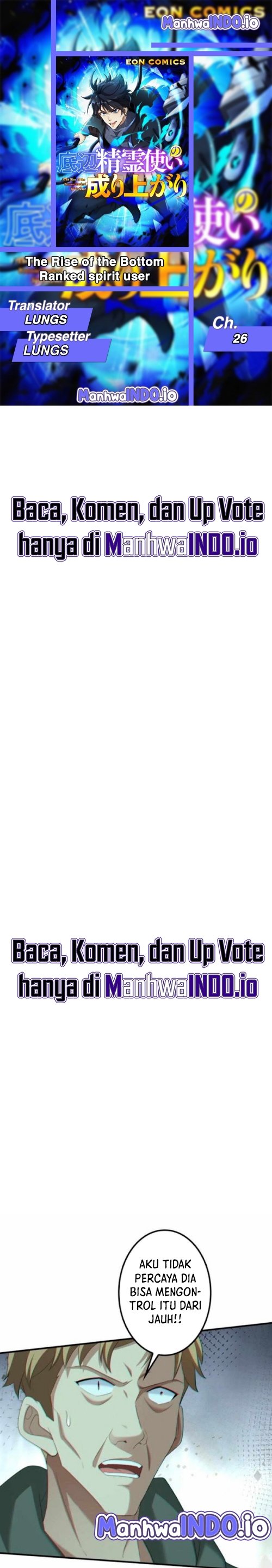 The Rise of the Bottom Ranked Spirit User Chapter 26 Bahasa Indonesia