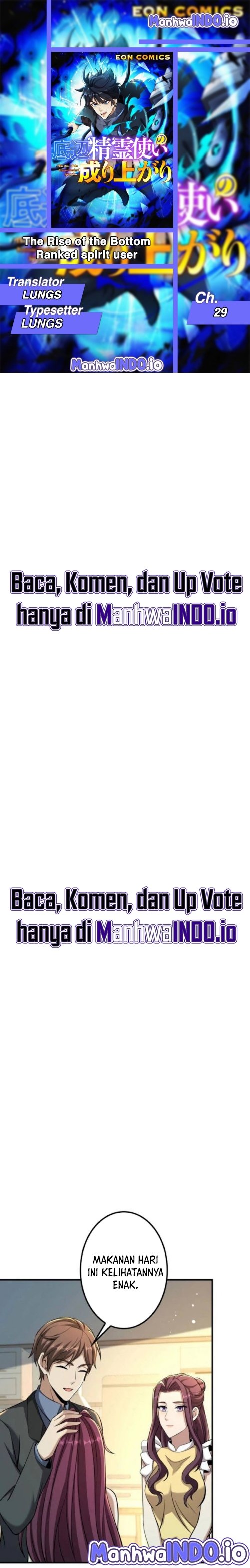 The Rise of the Bottom Ranked Spirit User Chapter 29 Bahasa Indonesia