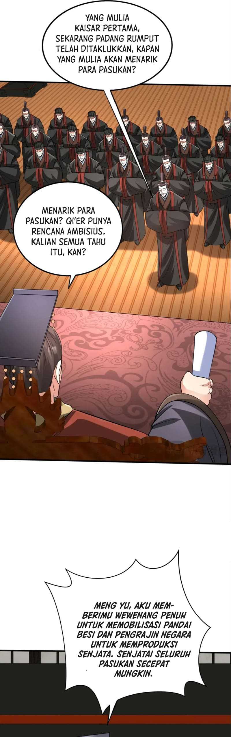 The Son Of The First Emperor Kills Enemies And Becomes A God Chapter 129 Bahasa Indonesia