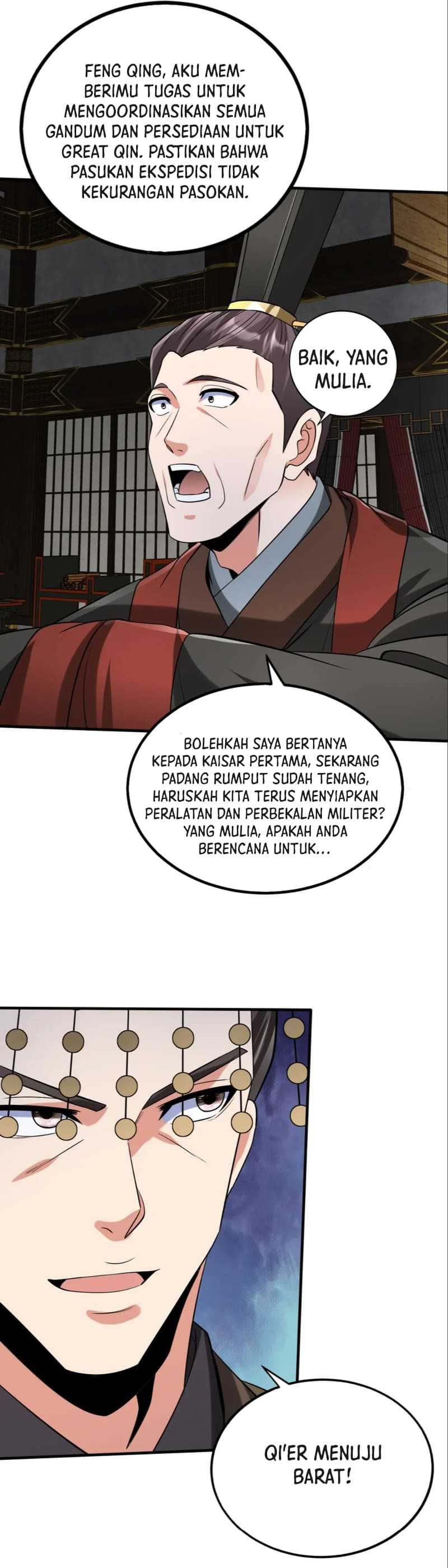 The Son Of The First Emperor Kills Enemies And Becomes A God Chapter 129 Bahasa Indonesia