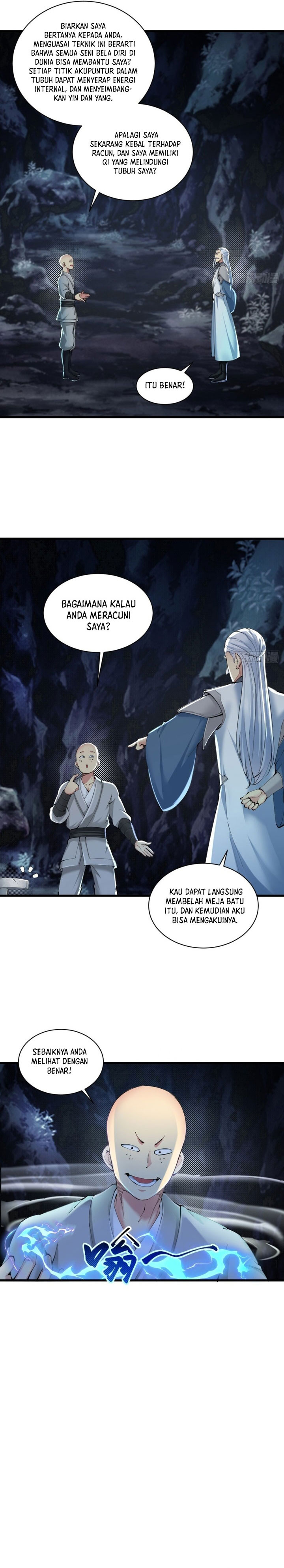 The Start of a Stunning and Feisty Master: A System with Ten Pounds of Rebellion Chapter 11 Bahasa Indonesia
