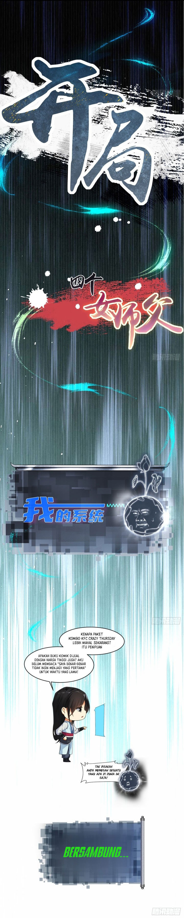 The Start of a Stunning and Feisty Master: A System with Ten Pounds of Rebellion Chapter 11 Bahasa Indonesia