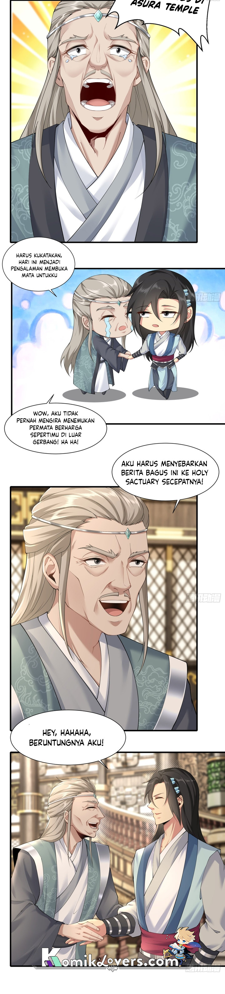 The Start of a Stunning and Feisty Master: A System with Ten Pounds of Rebellion Chapter 21 Bahasa Indonesia