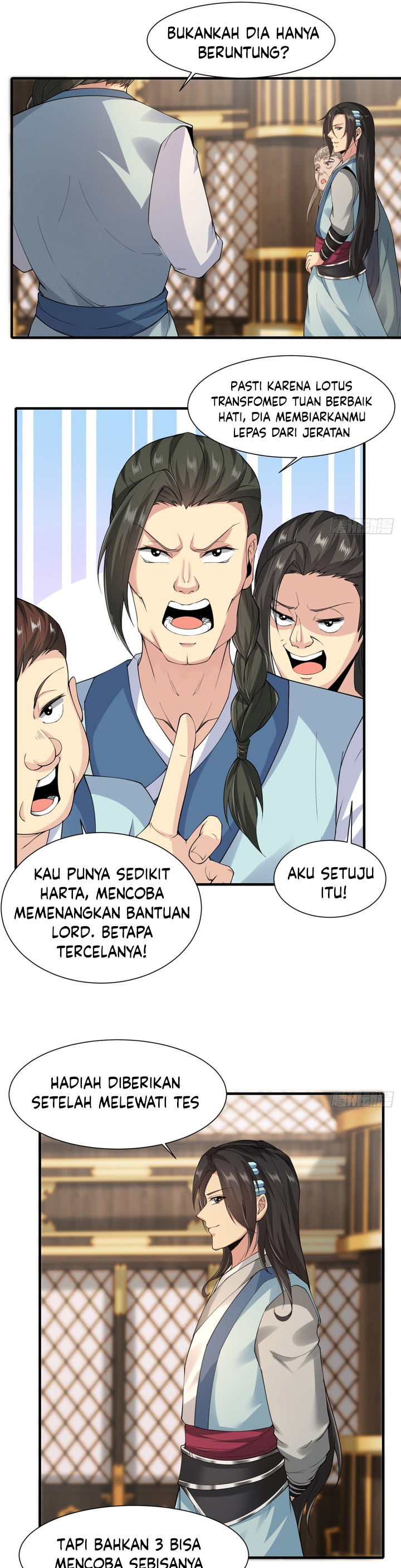 The Start of a Stunning and Feisty Master: A System with Ten Pounds of Rebellion Chapter 21 Bahasa Indonesia
