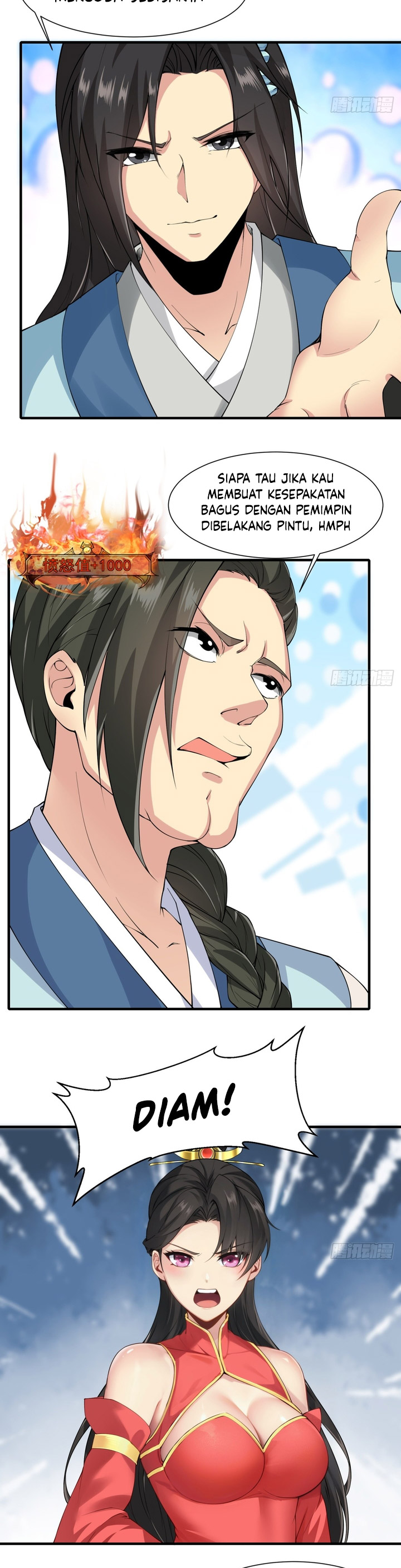 The Start of a Stunning and Feisty Master: A System with Ten Pounds of Rebellion Chapter 21 Bahasa Indonesia