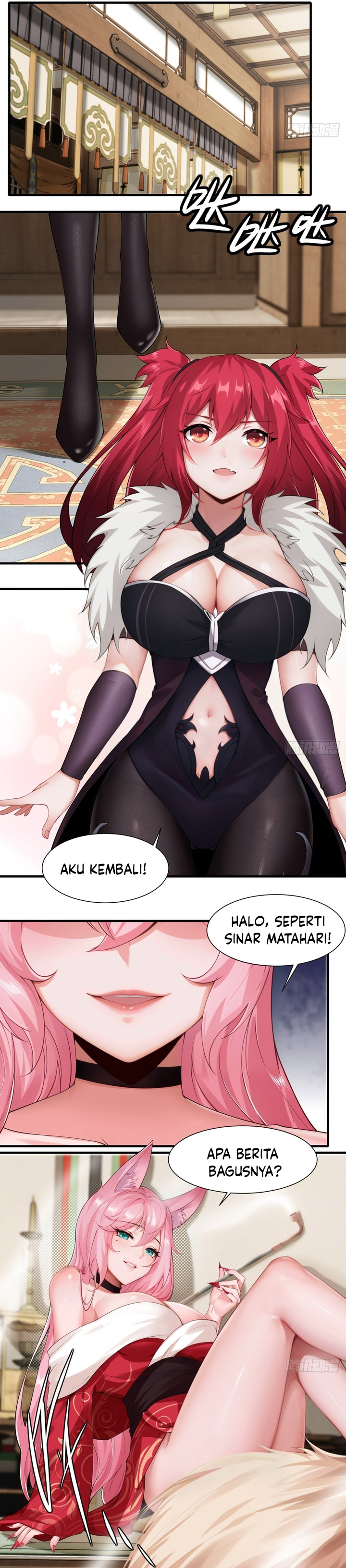 The Start of a Stunning and Feisty Master: A System with Ten Pounds of Rebellion Chapter 21 Bahasa Indonesia