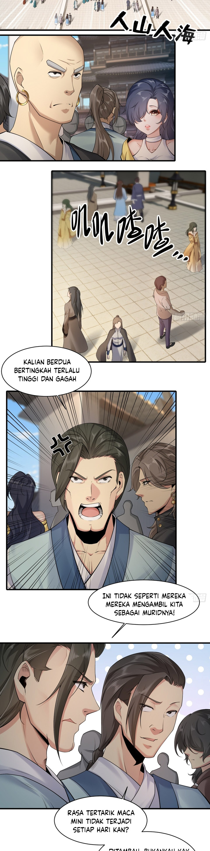 The Start of a Stunning and Feisty Master: A System with Ten Pounds of Rebellion Chapter 23 Bahasa Indonesia