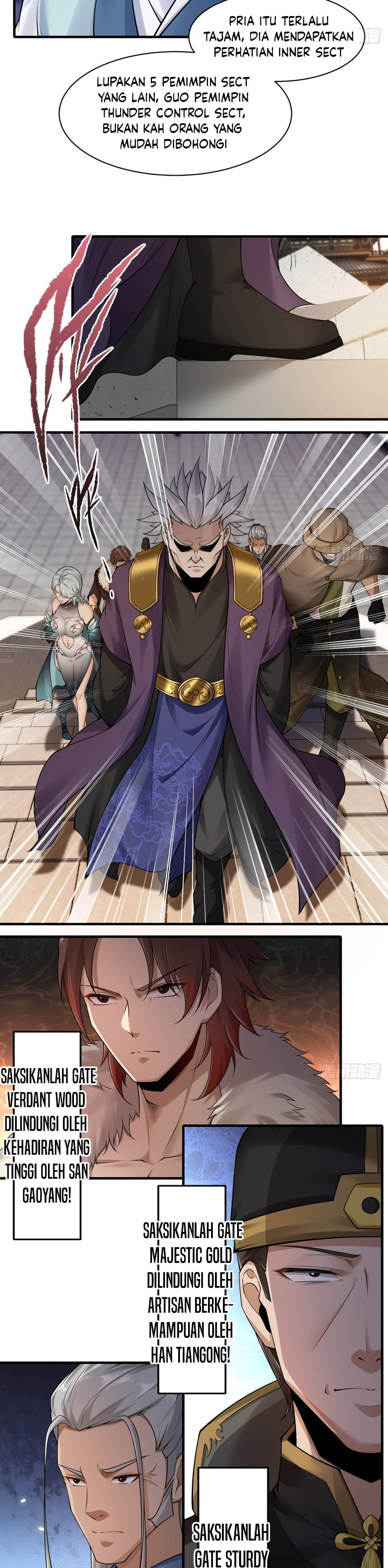 The Start of a Stunning and Feisty Master: A System with Ten Pounds of Rebellion Chapter 23 Bahasa Indonesia