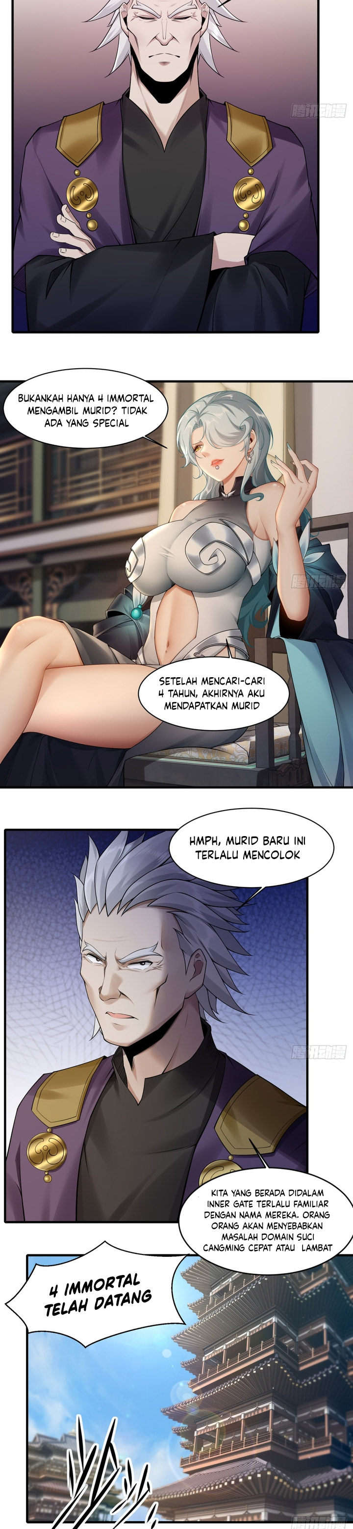 The Start of a Stunning and Feisty Master: A System with Ten Pounds of Rebellion Chapter 23 Bahasa Indonesia