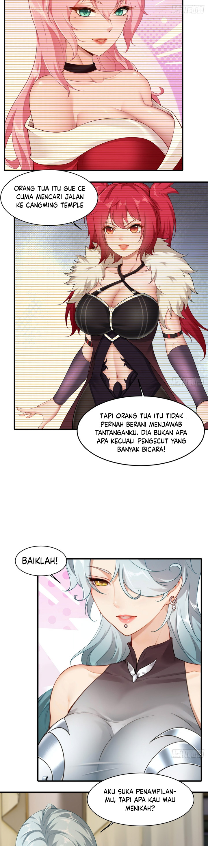 The Start of a Stunning and Feisty Master: A System with Ten Pounds of Rebellion Chapter 23 Bahasa Indonesia