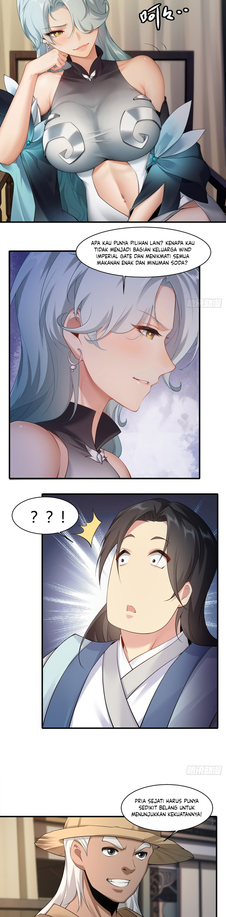 The Start of a Stunning and Feisty Master: A System with Ten Pounds of Rebellion Chapter 23 Bahasa Indonesia