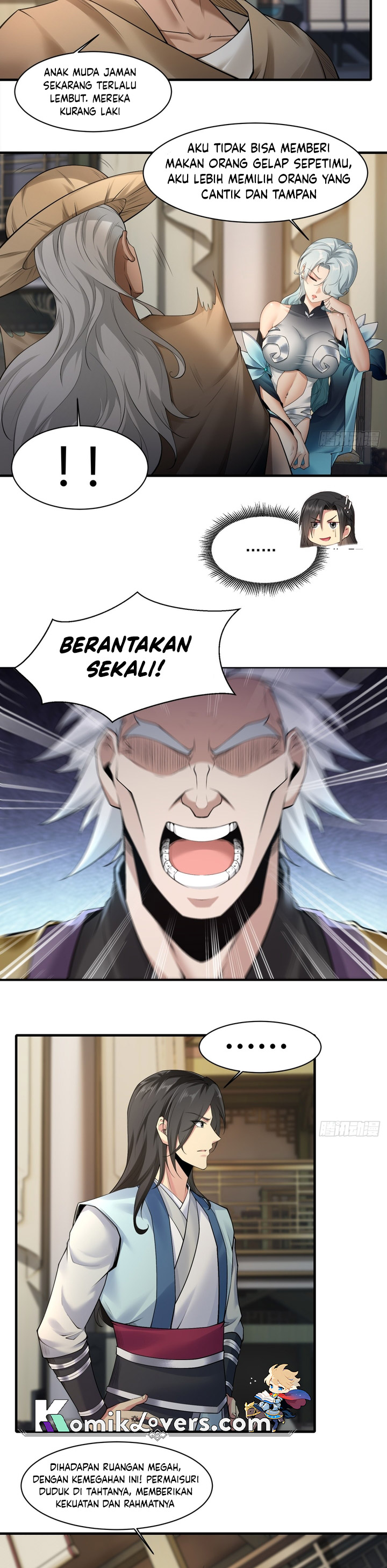 The Start of a Stunning and Feisty Master: A System with Ten Pounds of Rebellion Chapter 23 Bahasa Indonesia