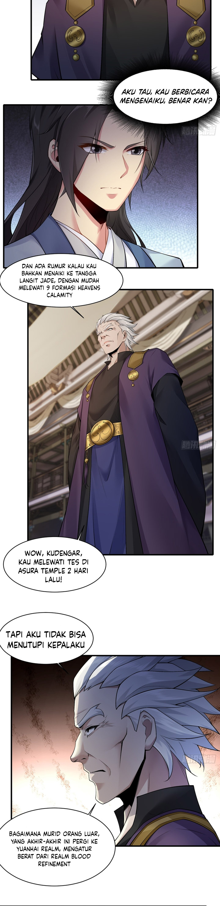 The Start of a Stunning and Feisty Master: A System with Ten Pounds of Rebellion Chapter 23 Bahasa Indonesia