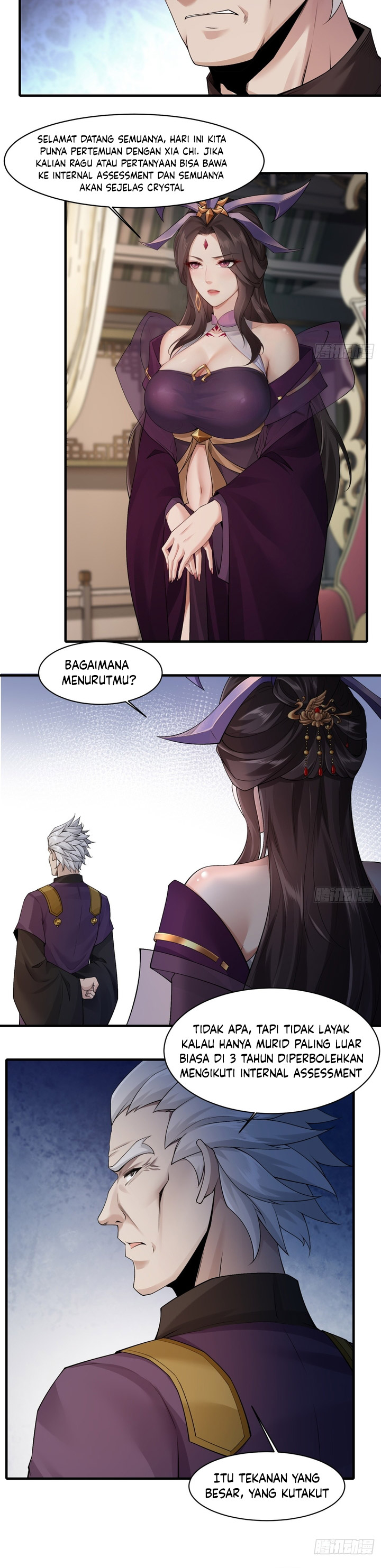 The Start of a Stunning and Feisty Master: A System with Ten Pounds of Rebellion Chapter 23 Bahasa Indonesia