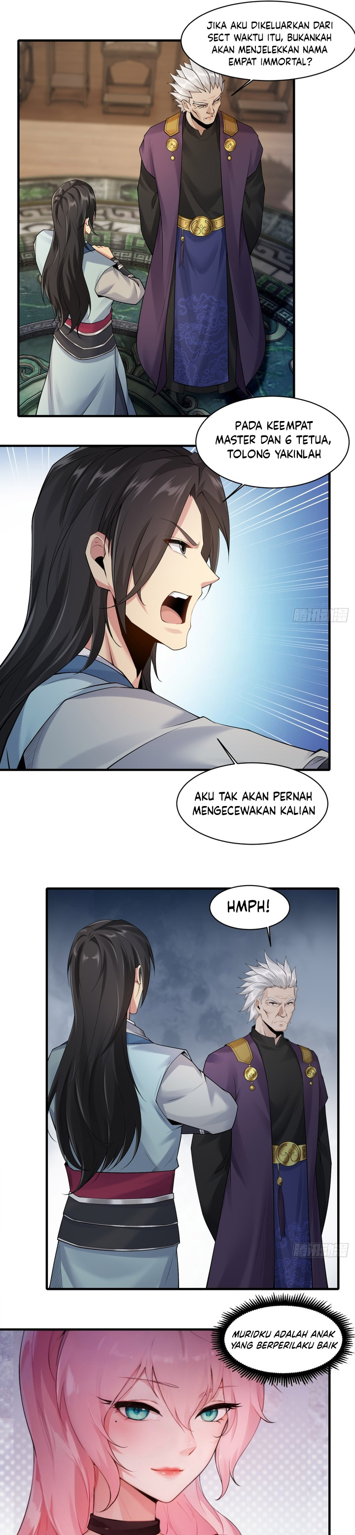 The Start of a Stunning and Feisty Master: A System with Ten Pounds of Rebellion Chapter 23 Bahasa Indonesia