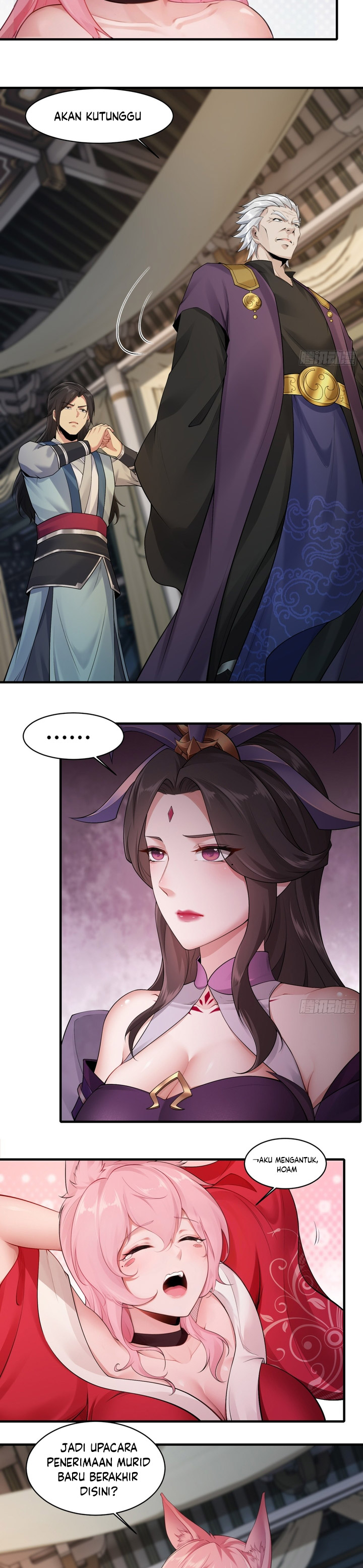 The Start of a Stunning and Feisty Master: A System with Ten Pounds of Rebellion Chapter 23 Bahasa Indonesia