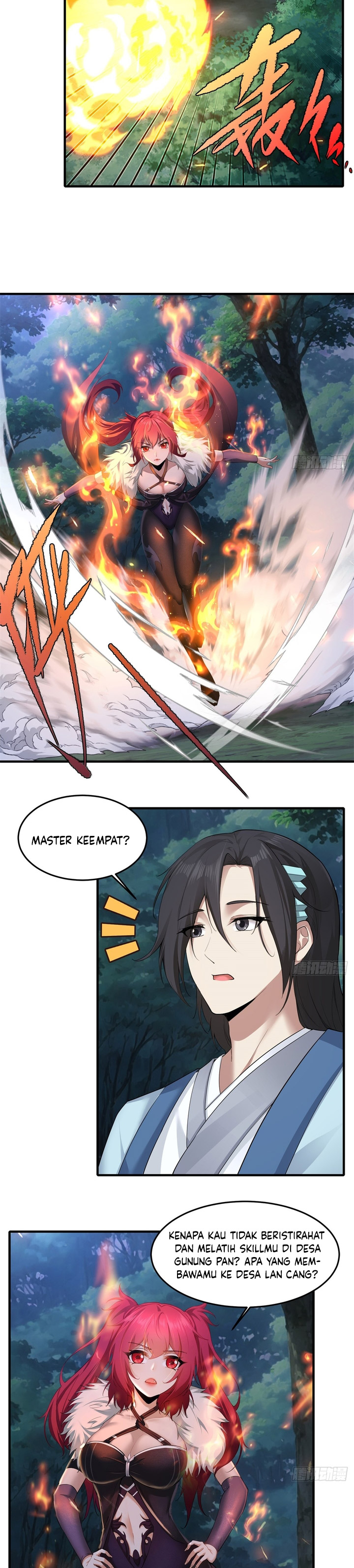 The Start of a Stunning and Feisty Master: A System with Ten Pounds of Rebellion Chapter 29 Bahasa Indonesia