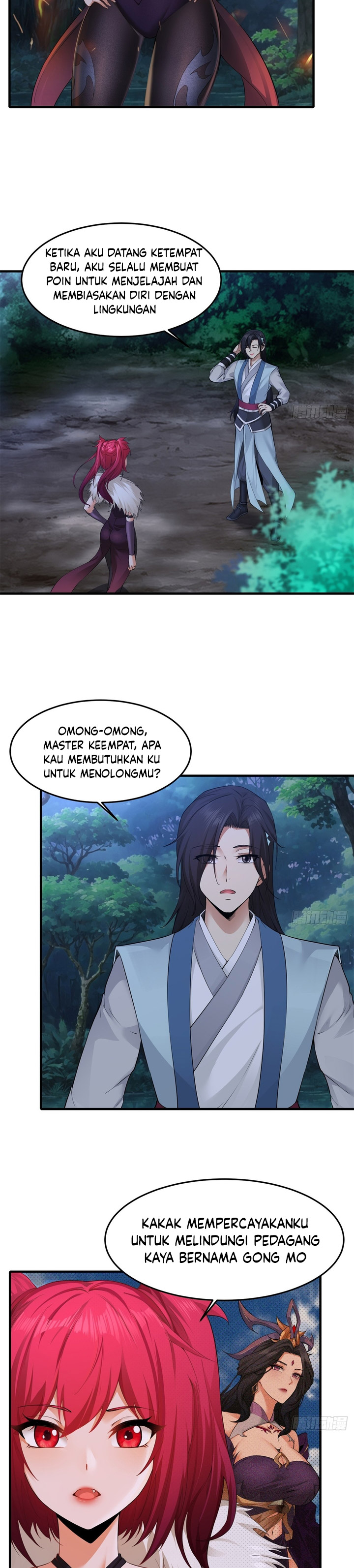 The Start of a Stunning and Feisty Master: A System with Ten Pounds of Rebellion Chapter 29 Bahasa Indonesia