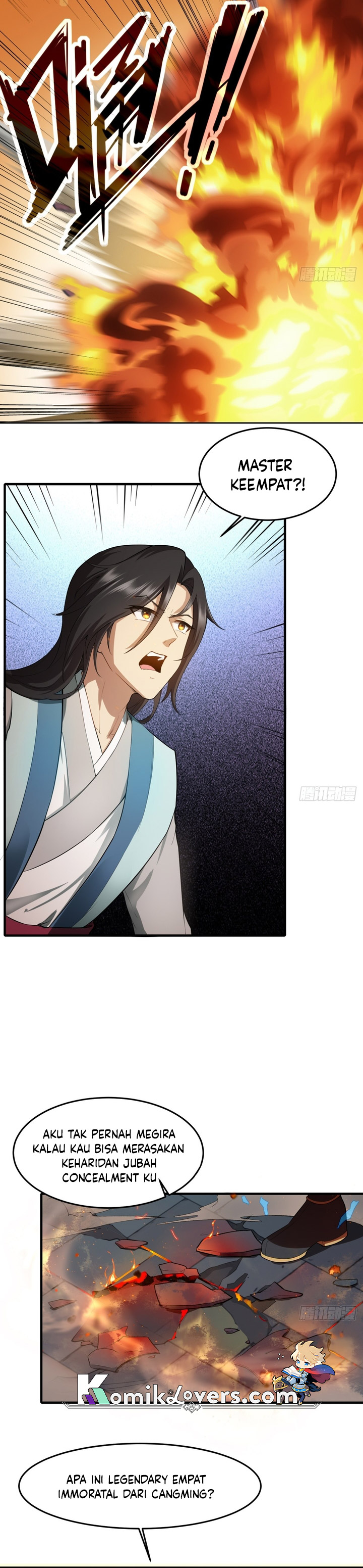 The Start of a Stunning and Feisty Master: A System with Ten Pounds of Rebellion Chapter 29 Bahasa Indonesia