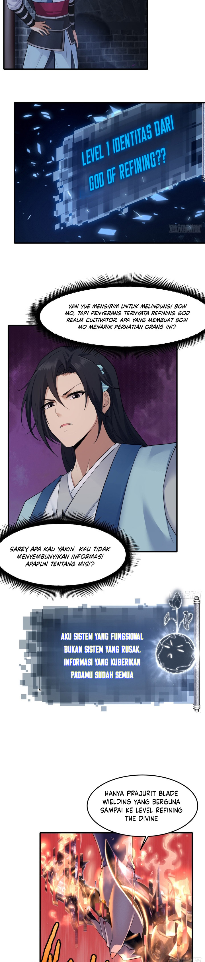 The Start of a Stunning and Feisty Master: A System with Ten Pounds of Rebellion Chapter 29 Bahasa Indonesia