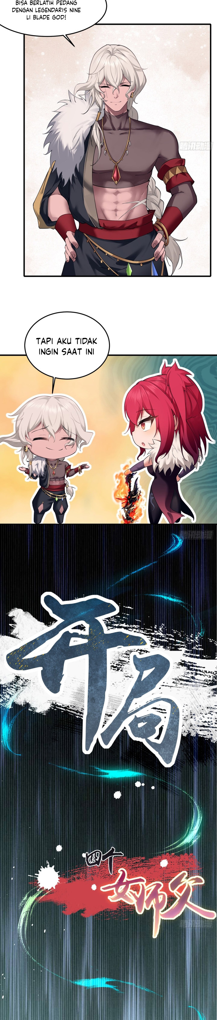 The Start of a Stunning and Feisty Master: A System with Ten Pounds of Rebellion Chapter 29 Bahasa Indonesia