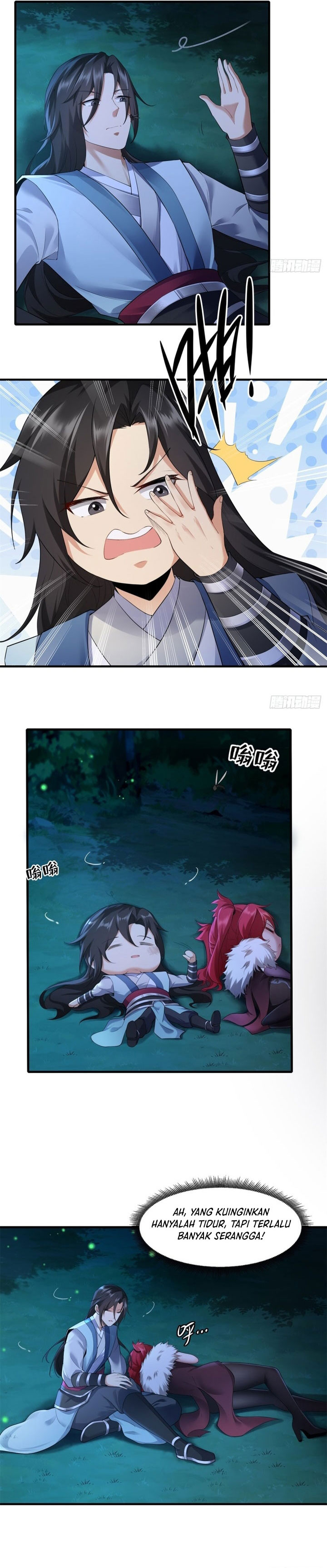 The Start of a Stunning and Feisty Master: A System with Ten Pounds of Rebellion Chapter 37 Bahasa Indonesia