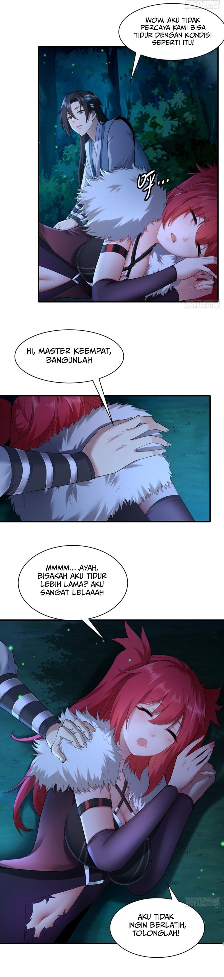 The Start of a Stunning and Feisty Master: A System with Ten Pounds of Rebellion Chapter 37 Bahasa Indonesia