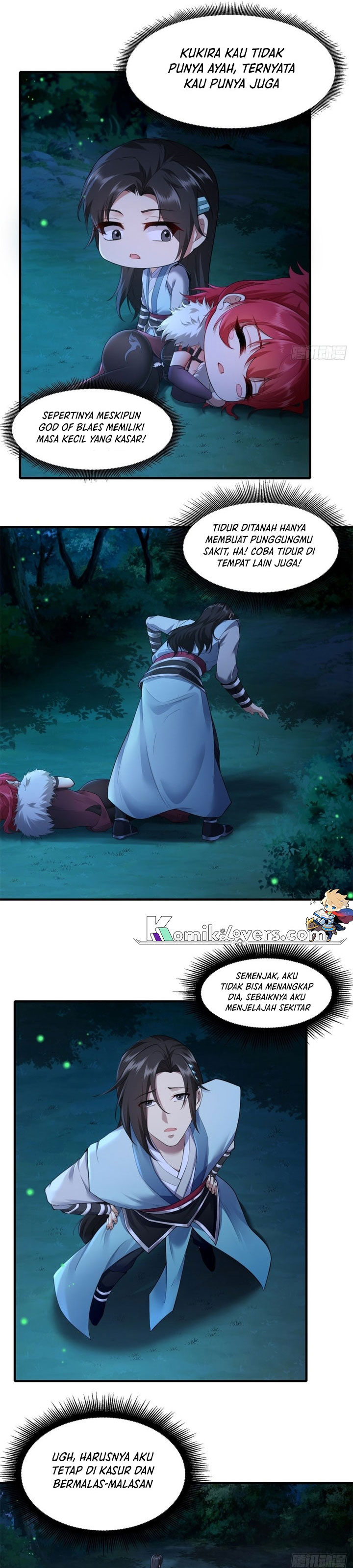 The Start of a Stunning and Feisty Master: A System with Ten Pounds of Rebellion Chapter 37 Bahasa Indonesia