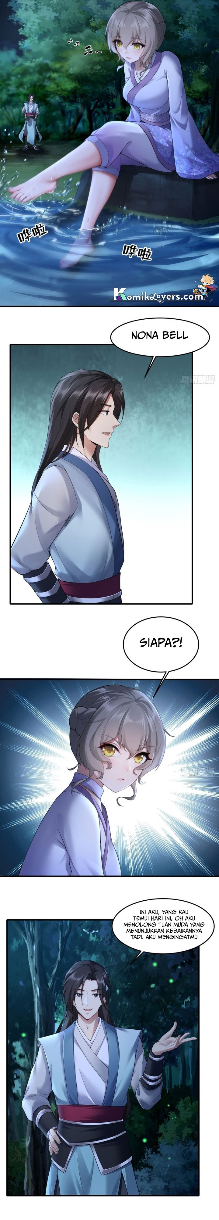 The Start of a Stunning and Feisty Master: A System with Ten Pounds of Rebellion Chapter 37 Bahasa Indonesia