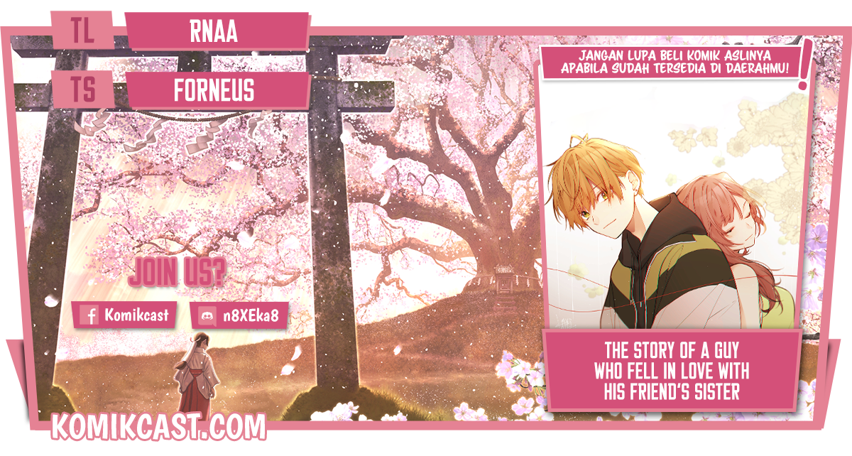 The Story of a Guy who fell in love with his Friend’s Sister chapter 3