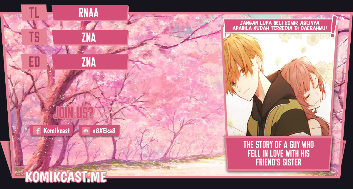 The Story of a Guy who fell in love with his Friend’s Sister chapter 16