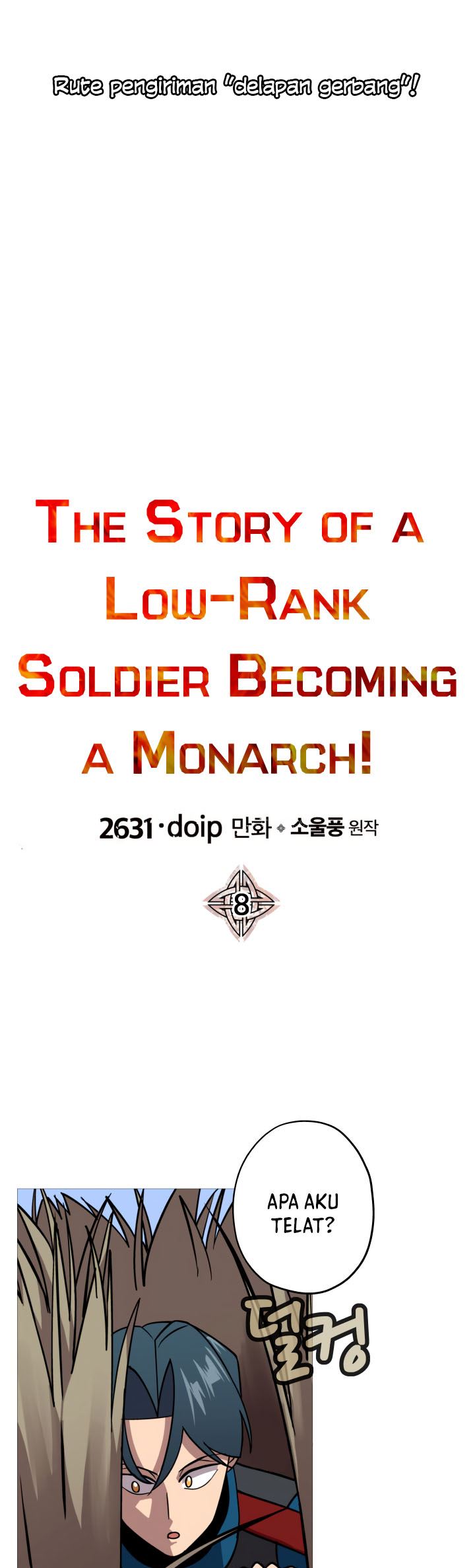 The Story of a Low-Rank Soldier Becoming a Monarch Chapter 08 Bahasa Indonesia