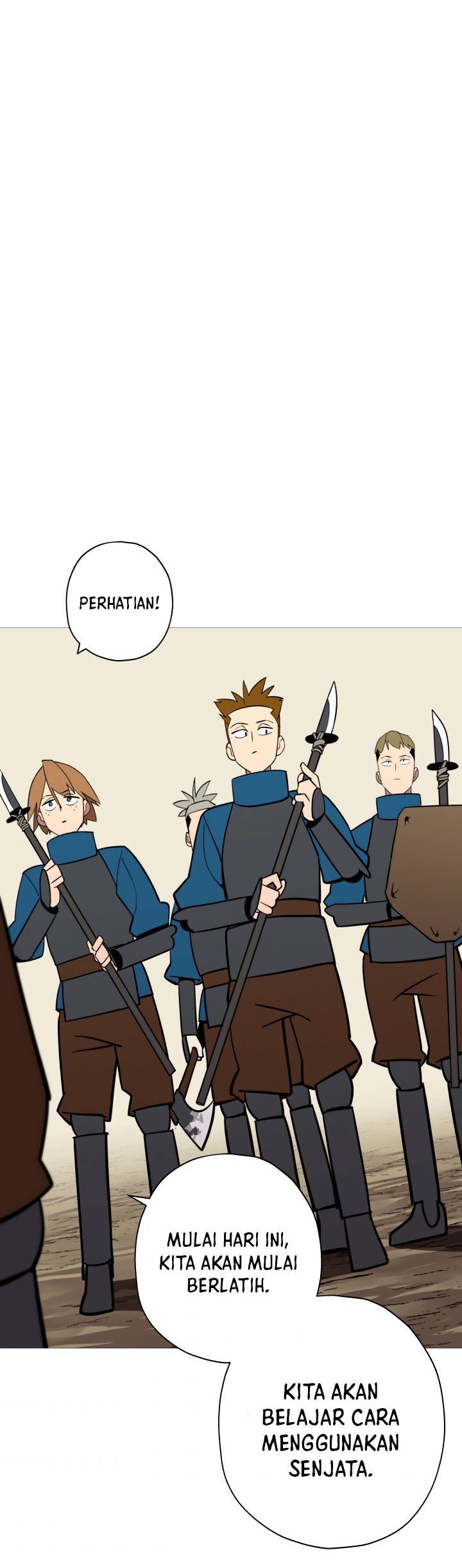 The Story of a Low-Rank Soldier Becoming a Monarch Chapter 08 Bahasa Indonesia