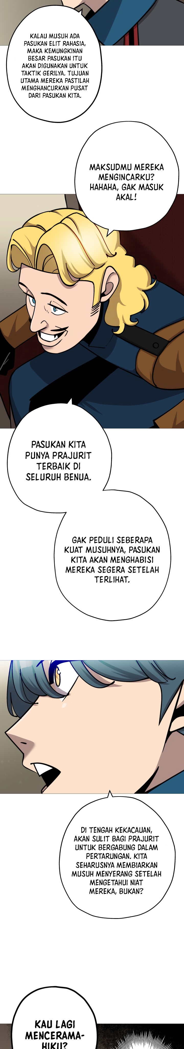 The Story of a Low-Rank Soldier Becoming a Monarch Chapter 18 Bahasa Indonesia