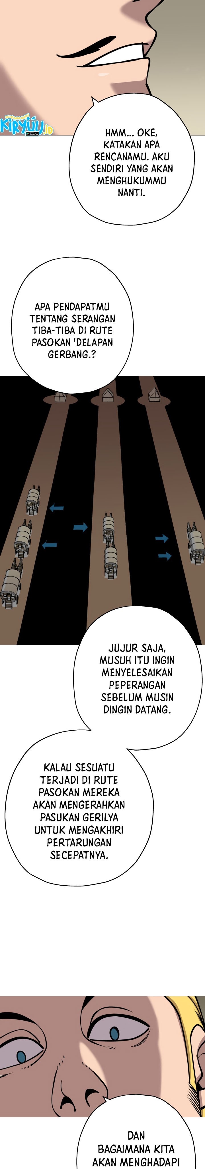 The Story of a Low-Rank Soldier Becoming a Monarch Chapter 18 Bahasa Indonesia