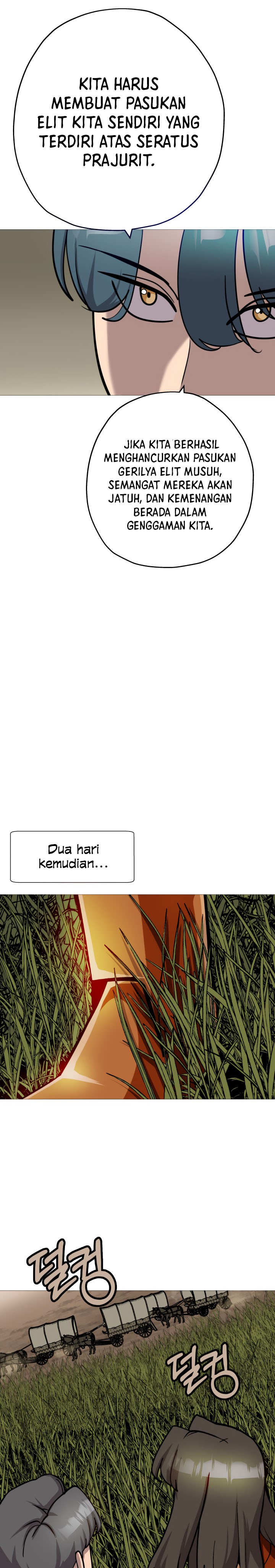 The Story of a Low-Rank Soldier Becoming a Monarch Chapter 18 Bahasa Indonesia