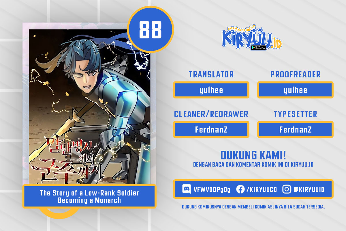 The Story of a Low-Rank Soldier Becoming a Monarch chapter 88