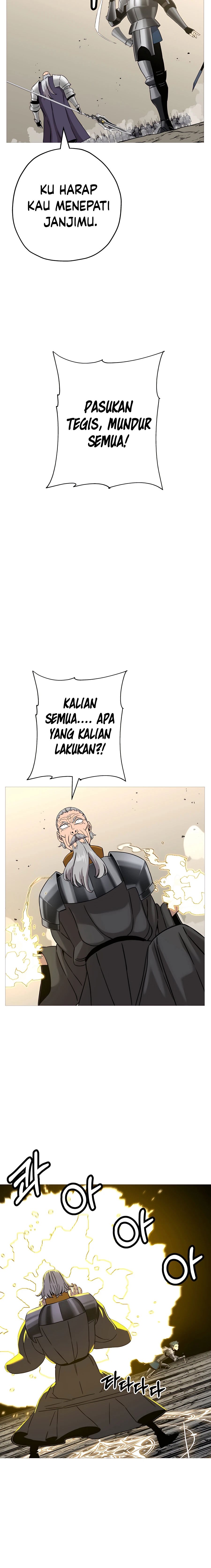 The Story of a Low-Rank Soldier Becoming a Monarch Chapter 97 Bahasa Indonesia