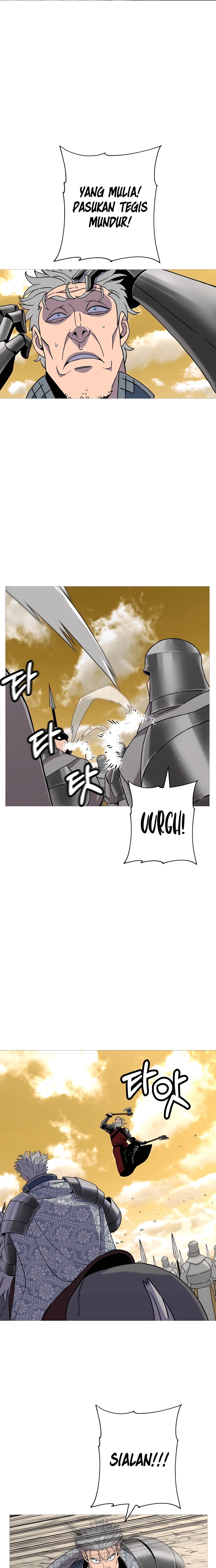 The Story of a Low-Rank Soldier Becoming a Monarch Chapter 97 Bahasa Indonesia