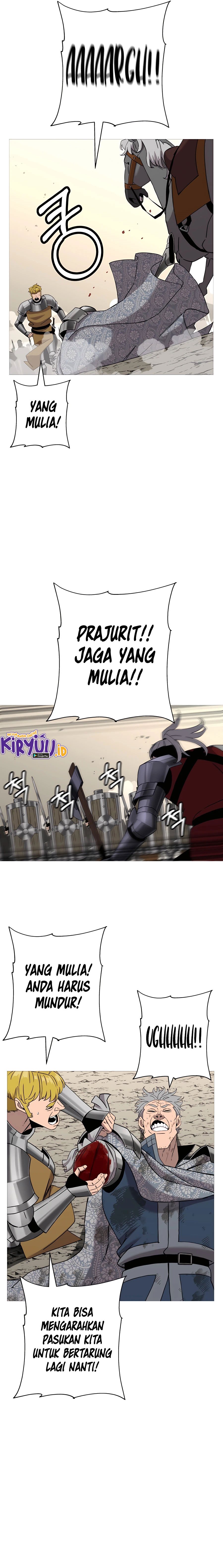 The Story of a Low-Rank Soldier Becoming a Monarch Chapter 97 Bahasa Indonesia